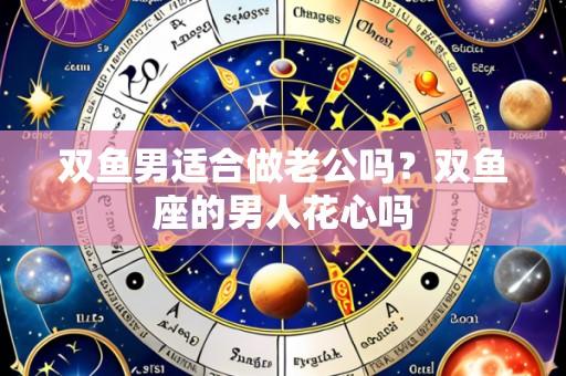 双鱼男适合做老公吗?双鱼座的男人花心吗