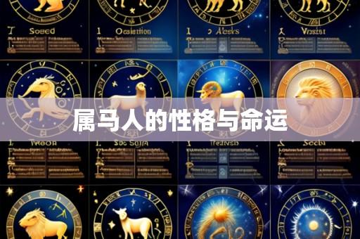 属马人的性格与命运