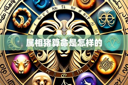 属相猪算命是怎样的