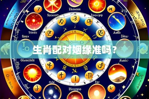 生肖配对姻缘准吗？