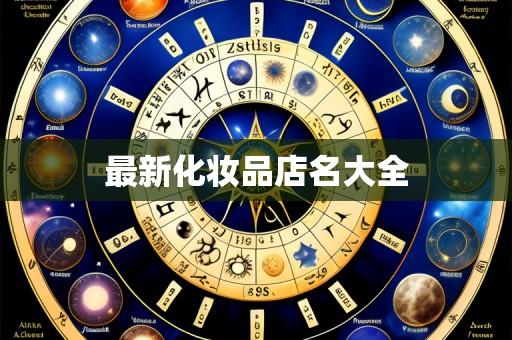 最新化妆品店名大全
