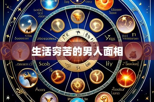 生活穷苦的男人面相