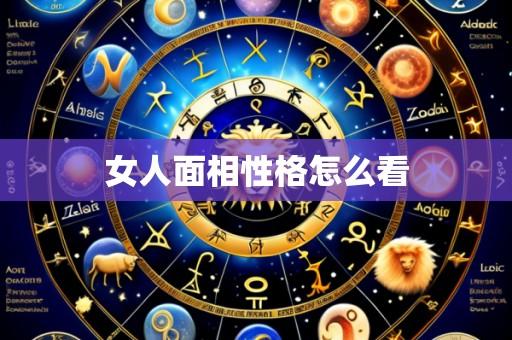 女人面相性格怎么看