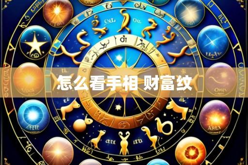 怎么看手相 财富纹
