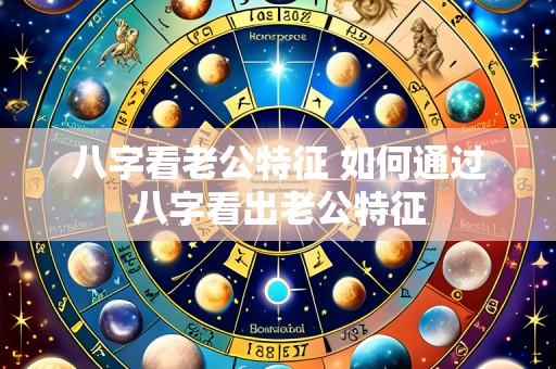八字看老公特征 如何通过八字看出老公特征