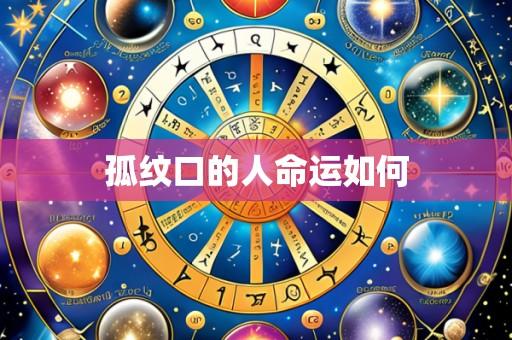 孤纹口的人命运如何