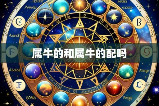 属牛的和属牛的配吗