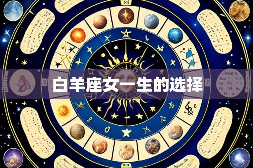 白羊座女一生的选择