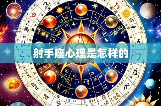 射手座心理是怎样的