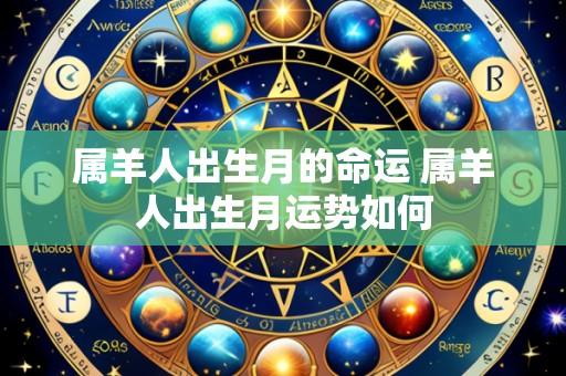 属羊人出生月的命运 属羊人出生月运势如何