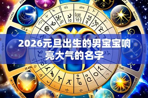 2026元旦出生的男宝宝响亮大气的名字