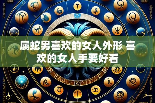 属蛇男喜欢的女人外形 喜欢的女人手要好看