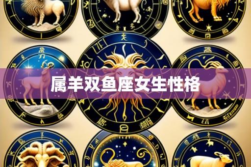 属羊双鱼座女生性格