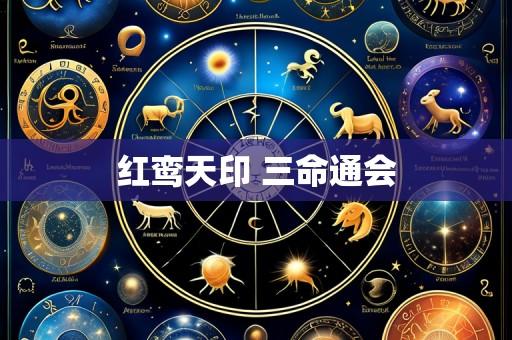 红鸾天印 三命通会