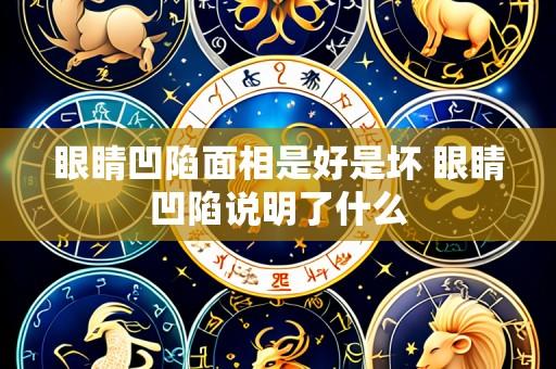 眼睛凹陷面相是好是坏 眼睛凹陷说明了什么