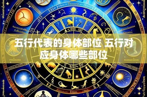 五行代表的身体部位 五行对应身体哪些部位