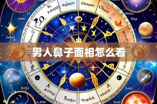 男人鼻子面相怎么看