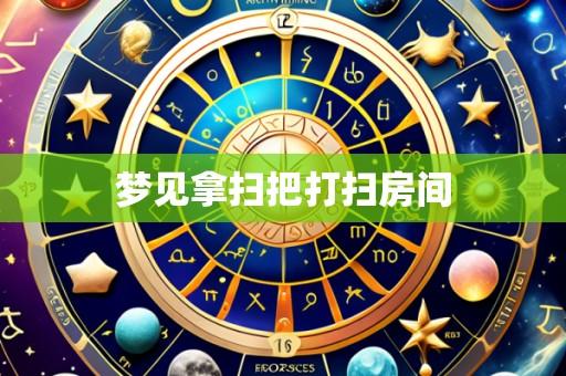 梦见拿扫把打扫房间