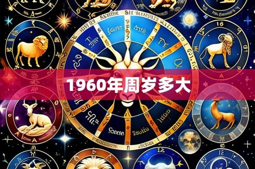 1960年周岁多大