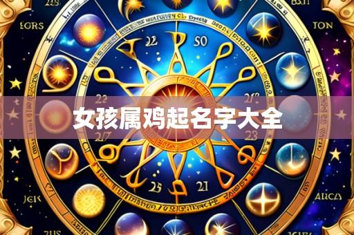 女孩属鸡起名字大全