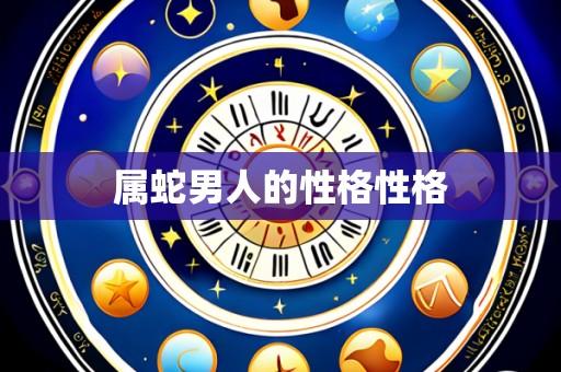 属蛇男人的性格性格