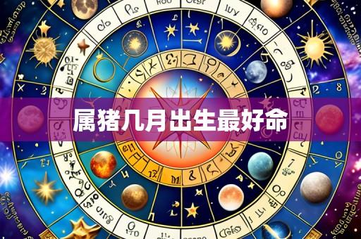 属猪几月出生最好命