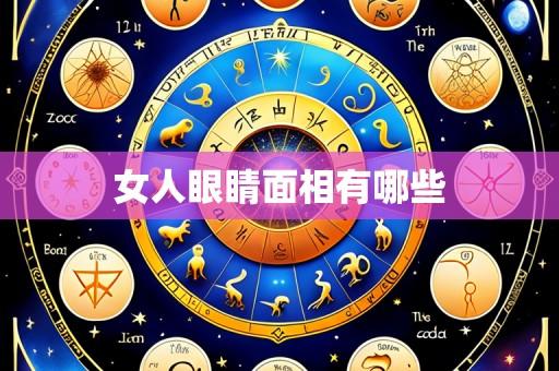 女人眼睛面相有哪些