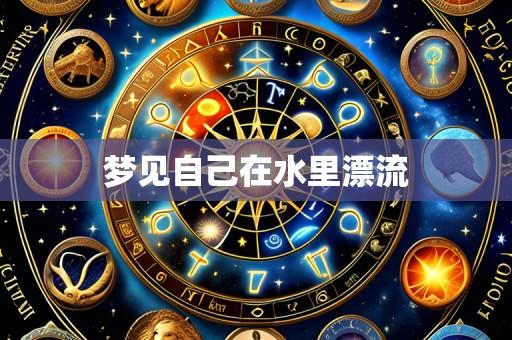 梦见自己在水里漂流