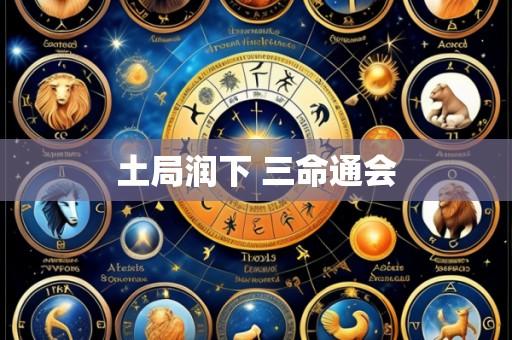 土局润下 三命通会