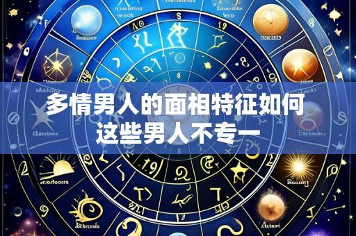 多情男人的面相特征如何 这些男人不专一