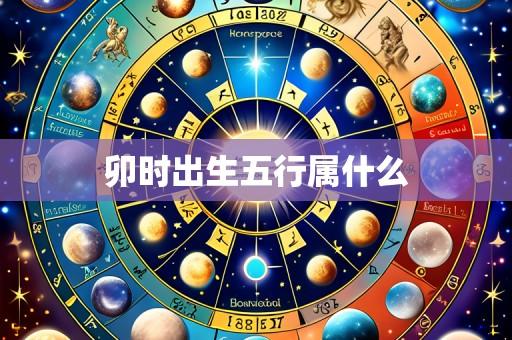 卯时出生五行属什么
