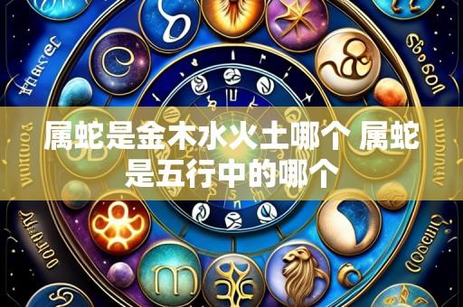 属蛇是金木水火土哪个 属蛇是五行中的哪个