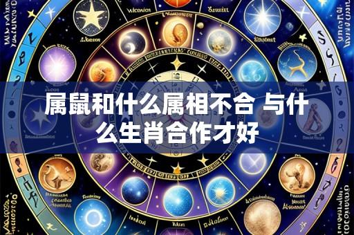 属鼠和什么属相不合 与什么生肖合作才好