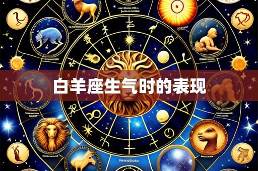 白羊座生气时的表现