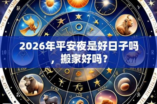 2026年平安夜是好日子吗,搬家好吗?