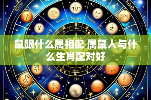 鼠跟什么属相配 属鼠人与什么生肖配对好