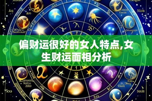 偏财运很好的女人特点,女生财运面相分析