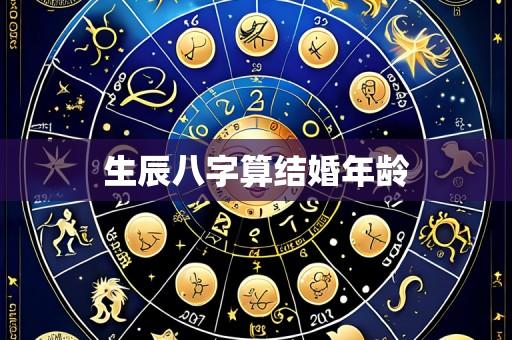 生辰八字算结婚年龄