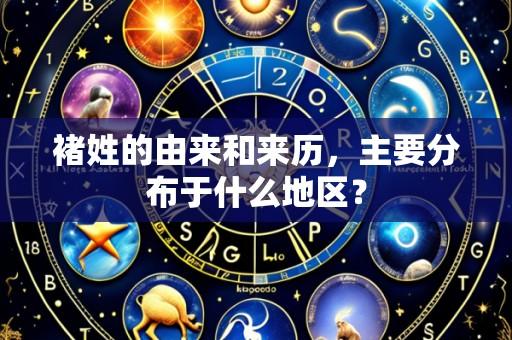 褚姓的由来和来历,主要分布于什么地区?