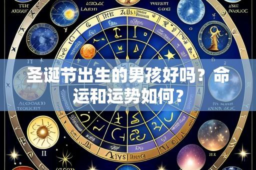 圣诞节出生的男孩好吗？命运和运势如何？
