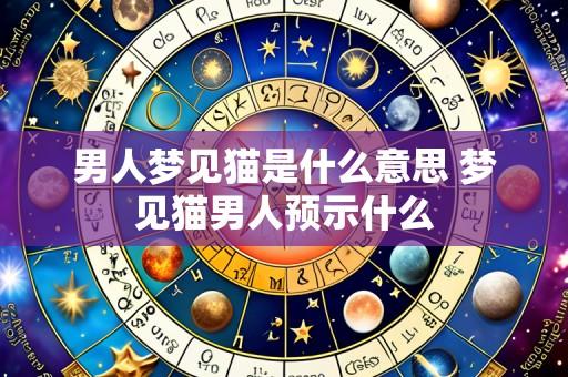 男人梦见猫是什么意思 梦见猫男人预示什么