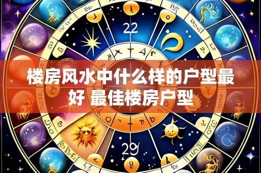 楼房风水中什么样的户型最好 最佳楼房户型