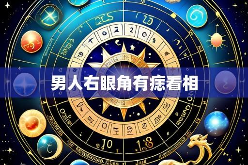 男人右眼角有痣看相