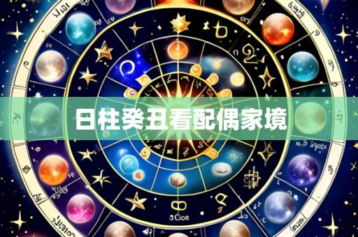 日柱癸丑看配偶家境
