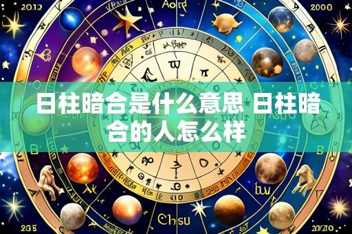 日柱暗合是什么意思 日柱暗合的人怎么样