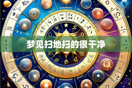 梦见扫地扫的很干净