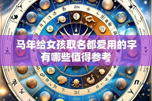 马年给女孩取名都爱用的字有哪些值得参考