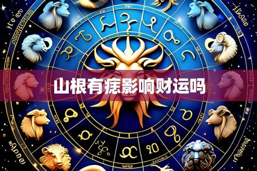山根有痣影响财运吗