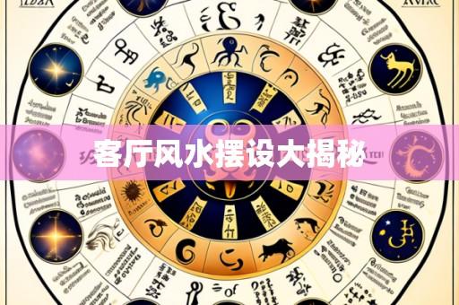 客厅风水摆设大揭秘