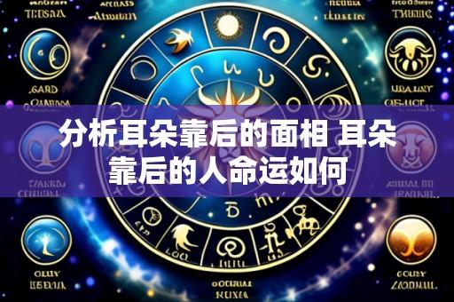 分析耳朵靠后的面相 耳朵靠后的人命运如何
